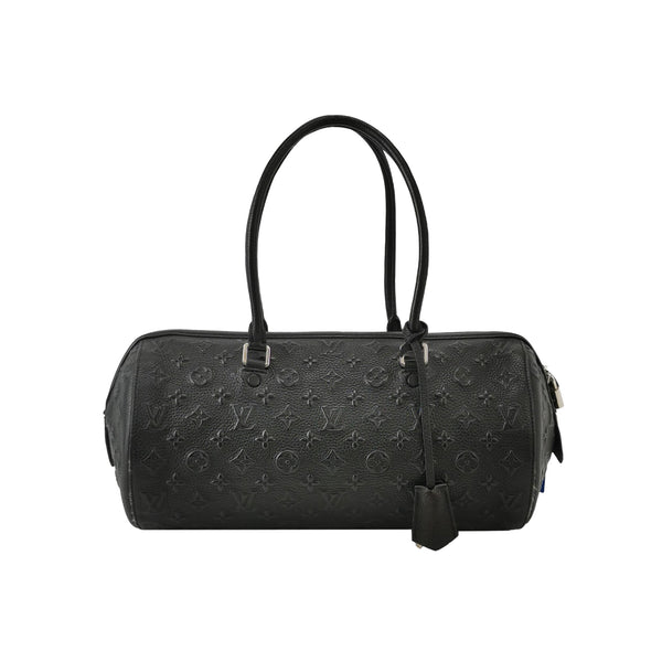 Louis Vuitton Neo Papillon Revelation GM Black Leather Shoulder Bag with Strap