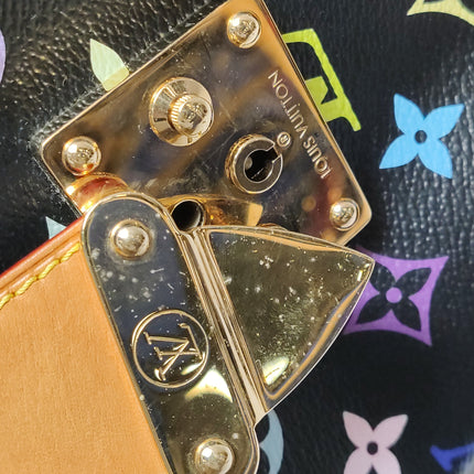 Louis Vuitton x Takashi Murakami Speedy 40 Black Multicolor