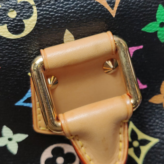 Louis Vuitton x Takashi Murakami Speedy 40 Black Multicolor