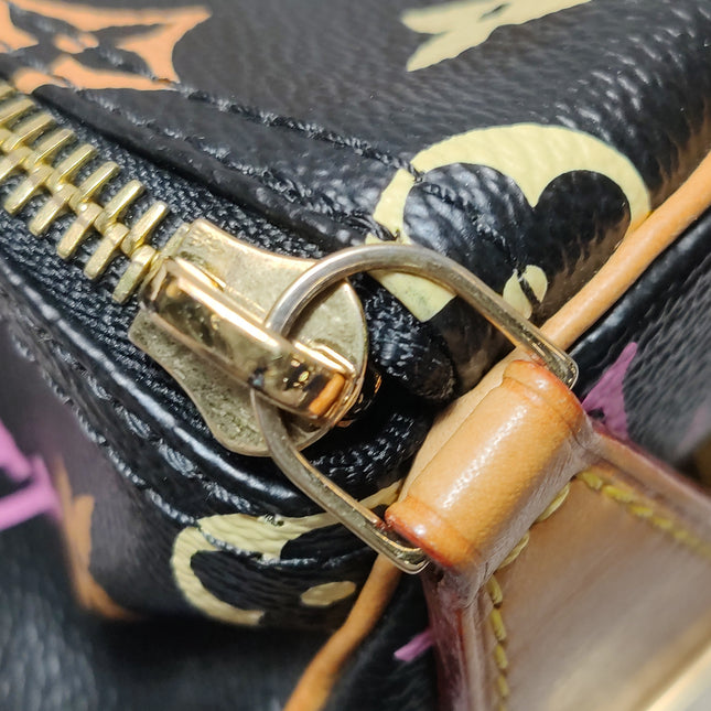 Louis Vuitton x Takashi Murakami Speedy 40 Black Multicolor