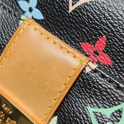 Louis Vuitton x Takashi Murakami Speedy 40 Black Multicolor