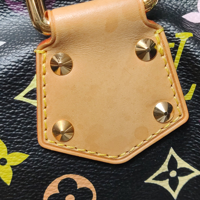 Louis Vuitton x Takashi Murakami Speedy 40 Black Multicolor