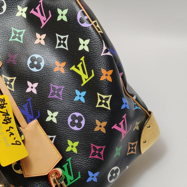 Louis Vuitton x Takashi Murakami Speedy 40 Black Multicolor