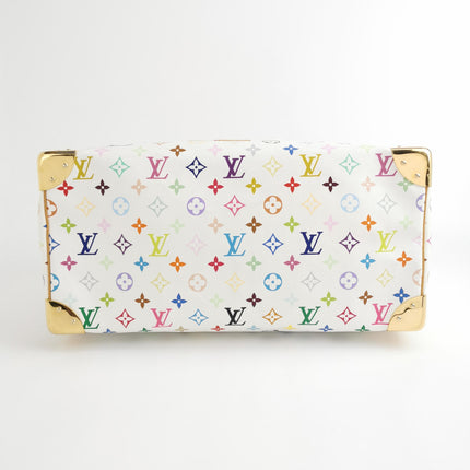 Louis Vuitton x Takashi Murakami Speedy 40 White Multicolor