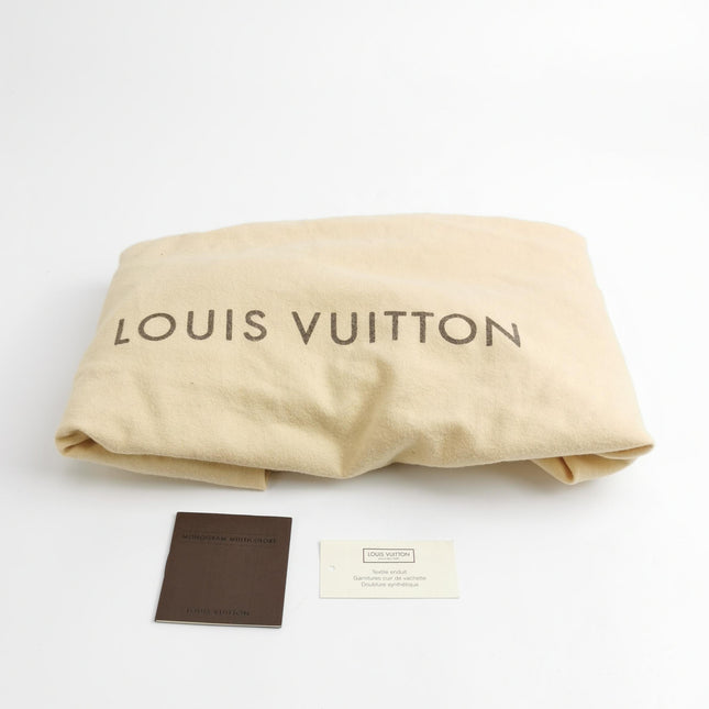 Louis Vuitton x Takashi Murakami Speedy 40 White Multicolor