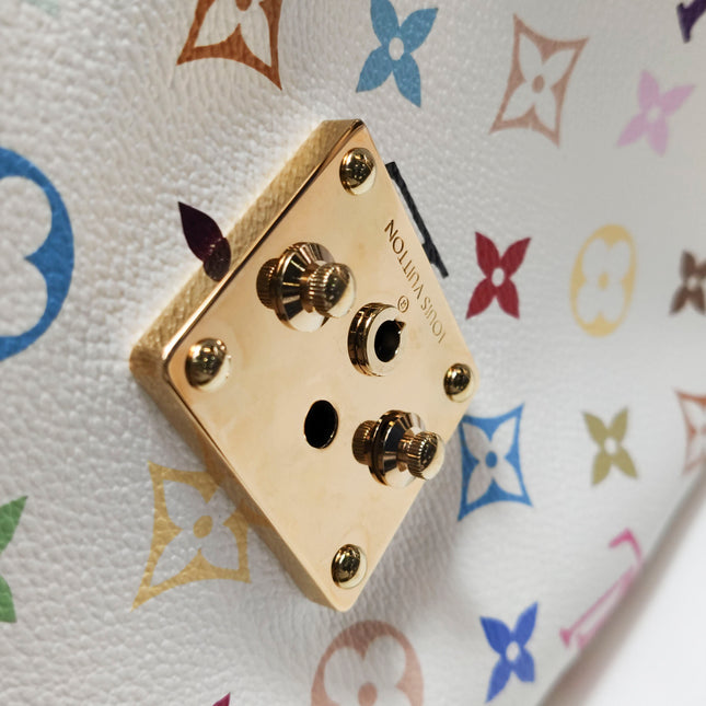Louis Vuitton x Takashi Murakami Speedy 40 White Multicolor