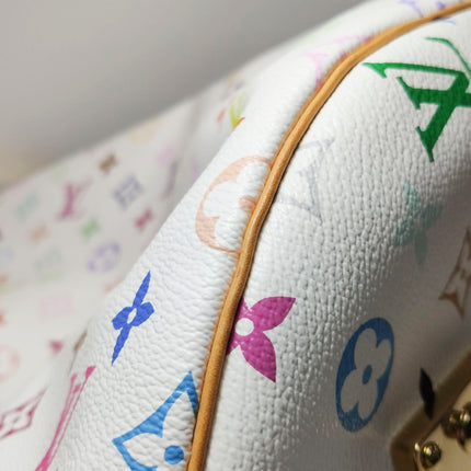 Louis Vuitton x Takashi Murakami Speedy 40 White Multicolor