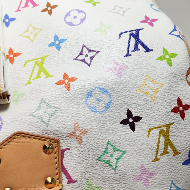 Louis Vuitton x Takashi Murakami Speedy 40 White Multicolor