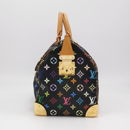 Louis Vuitton x Takashi Murakami Speedy 40 Black Multicolor