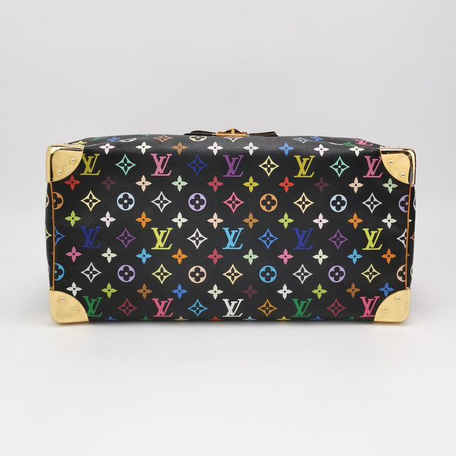 Louis Vuitton x Takashi Murakami Speedy 40 Black Multicolor