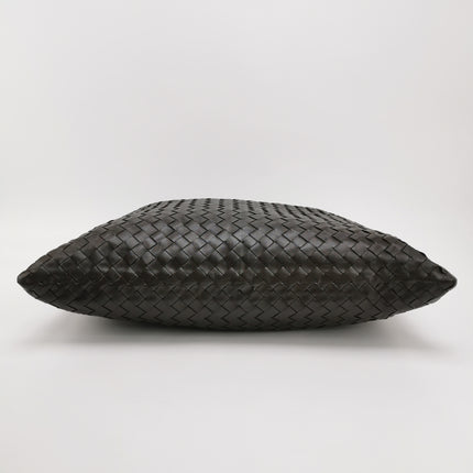 Bottega Veneta Hop Large Leather Fondant Chocolate Brown Hobo Bag
