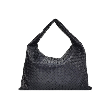 Bottega Veneta Hop Large Leather Navy Hobo Bag 55cm