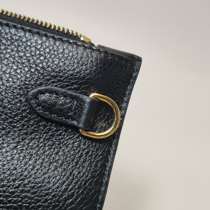 Sac porté épaule Gucci Softbit Maxi en cuir de veau noir