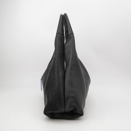 Sac porté épaule Gucci Softbit Maxi en cuir de veau noir