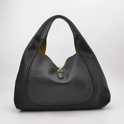 Sac porté épaule Gucci Softbit Maxi en cuir de veau noir
