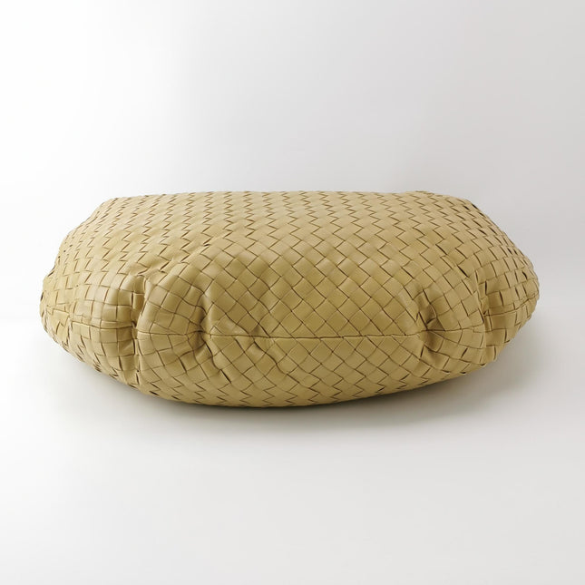 Bottega Veneta Jodie Maxi Lambskin Leather Beige Oats 70cm