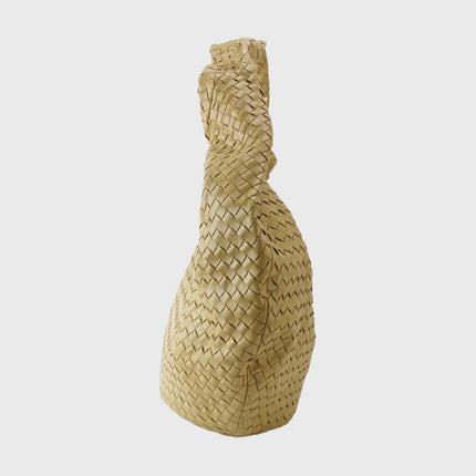 Bottega Veneta Jodie Maxi Lambskin Leather Beige Oats 70cm