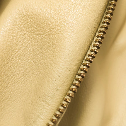 Bottega Veneta Jodie Maxi Lambskin Leather Beige Oats 70cm
