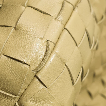 Bottega Veneta Jodie Maxi Lambskin Leather Beige Oats 70cm