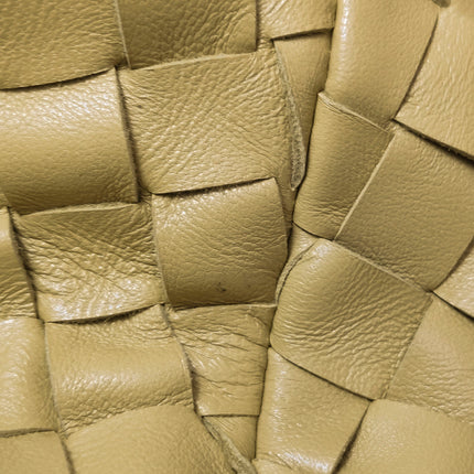 Bottega Veneta Jodie Maxi Lambskin Leather Beige Oats 70cm