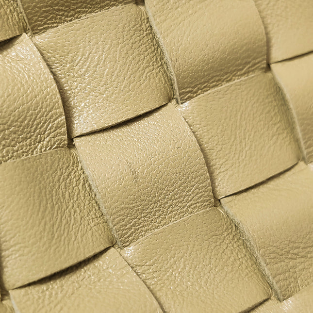 Bottega Veneta Jodie Maxi Lambskin Leather Beige Oats 70cm