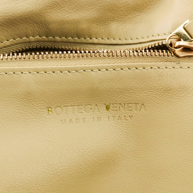 Bottega Veneta Jodie Maxi Lambskin Leather Beige Oats 70cm