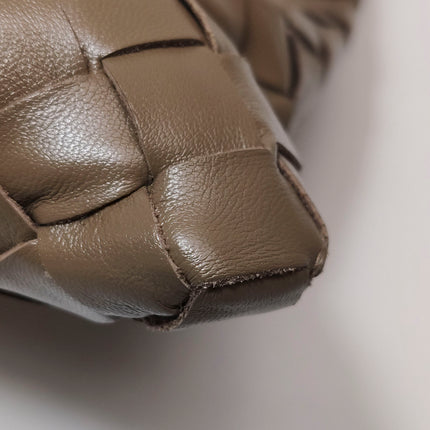 Bottega Veneta Hop Hobo Medium Leather Nutty Brown