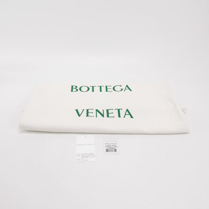 Bottega Veneta Hop Large Leather and Denim Intrecciato Navy Hobo Bag 55cm