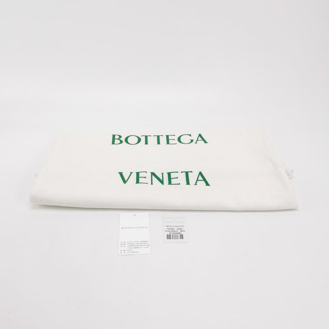 Bottega Veneta Hop Large Leather and Denim Intrecciato Navy Hobo Bag 55cm