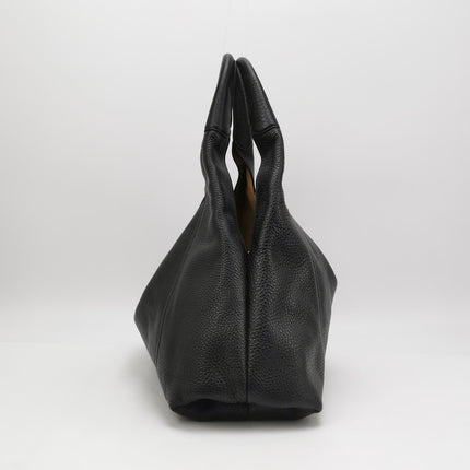 Gucci Softbit Maxi Shoulder Bag Black Calfskin Leather