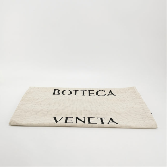 Bottega Veneta Hop Large Leather and Denim Intrecciato Navy Hobo Bag 55cm