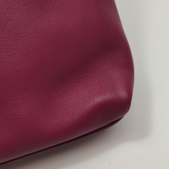 Bottega Veneta Ciao Ciao Medium Raspberry Pink Leather Gold Hardware Crossbody Bag