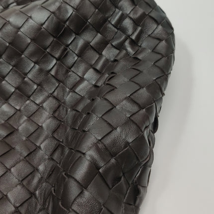 Bottega Veneta Jodie Maxi Lambskin Leather Chocolate Brown 70cm