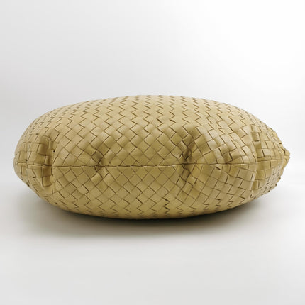 Bottega Veneta Jodie Maxi Lambskin Leather Beige Oats 70cm