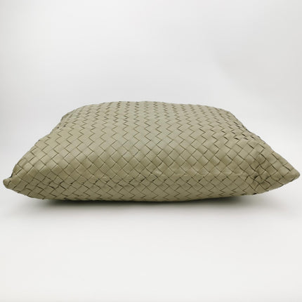 Bottega Veneta Hop Large Leather Travertine Pale Green Hobo Bag