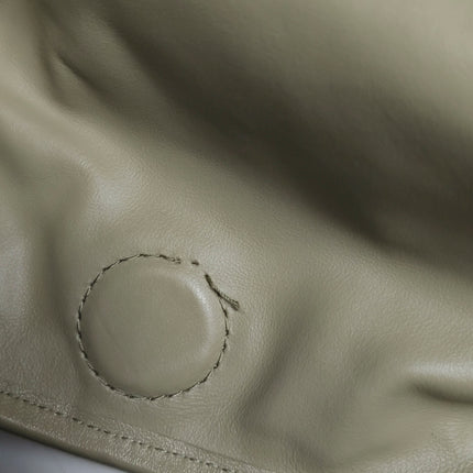 Bottega Veneta Hop Large Leather Travertine Pale Green Hobo Bag