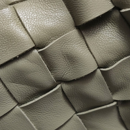Bottega Veneta Hop Large Leather Travertine Pale Green Hobo Bag
