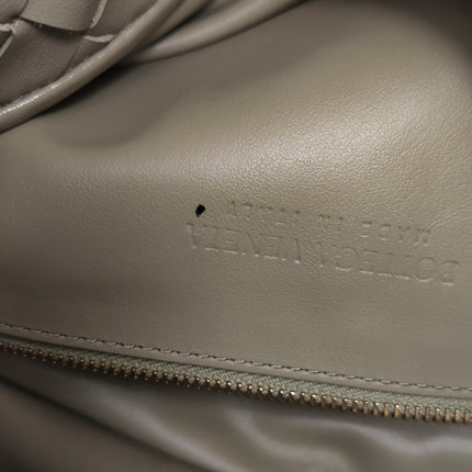 Bottega Veneta Hop Large Leather Travertine Pale Green Hobo Bag