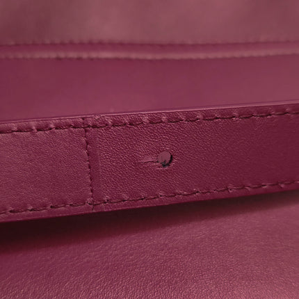 Bottega Veneta Ciao Ciao Medium Raspberry Pink Leather Gold Hardware Crossbody Bag