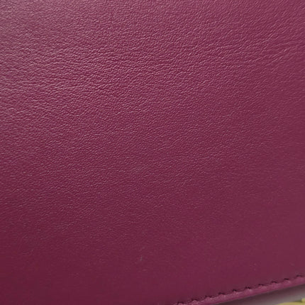 Bottega Veneta Ciao Ciao Medium Raspberry Pink Leather Gold Hardware Crossbody Bag