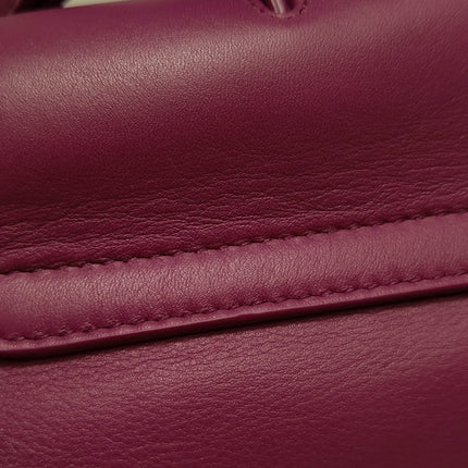 Bottega Veneta Ciao Ciao Medium Raspberry Pink Leather Gold Hardware Crossbody Bag