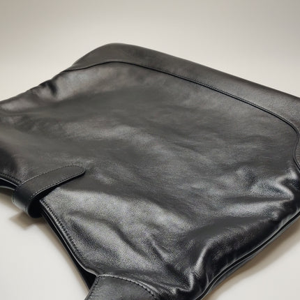 Gucci Jackie 1961 Large Black Calfskin Leather With Long Strap