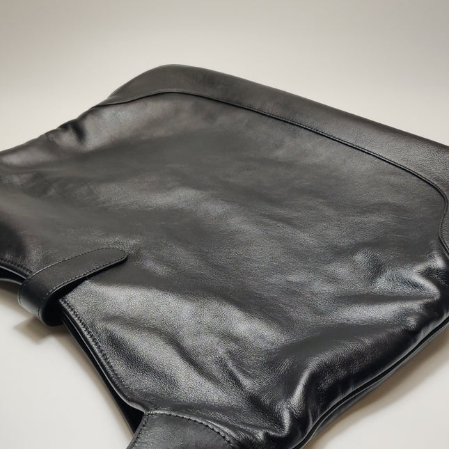 Gucci Jackie 1961 Large Black Calfskin Leather With Long Strap