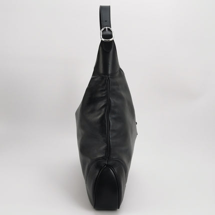 Gucci Jackie 1961 Large Black Calfskin Leather With Long Strap