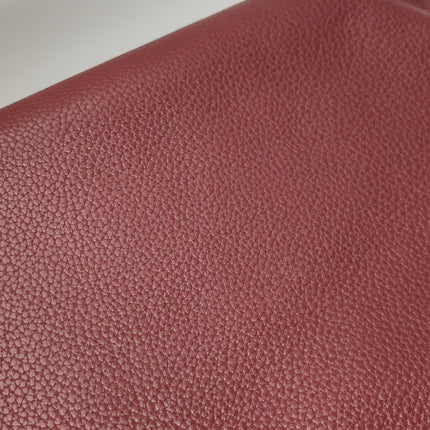 Hermes Kelly 40 Togo Leather Rouge H Deep Red Palladium Hardware 2014