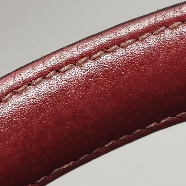 Hermes Kelly 40 Togo Leather Rouge H Deep Red Palladium Hardware 2014