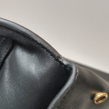 Balenciaga Rodeo Large Black Calfskin Leather Two Way Bag