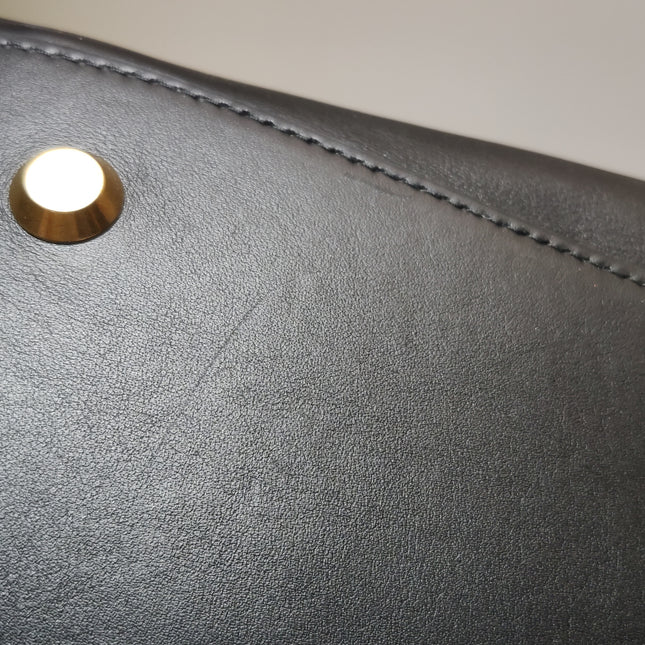Balenciaga Rodeo Large Black Calfskin Leather Two Way Bag