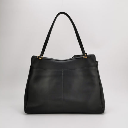 Balenciaga Rodeo Large Black Calfskin Leather Two Way Bag