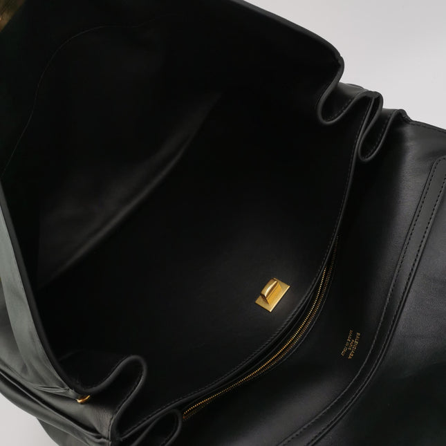 Balenciaga Rodeo Large Black Calfskin Leather Two Way Bag